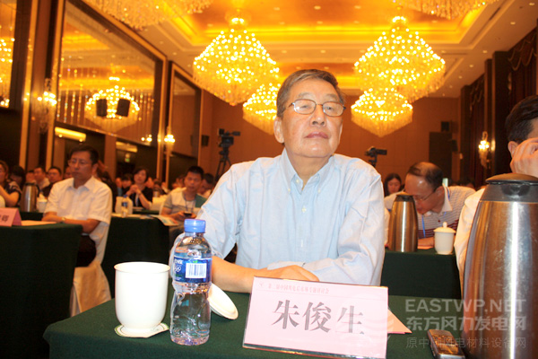 中國可再生能源學會產業工業委員會朱俊生主任